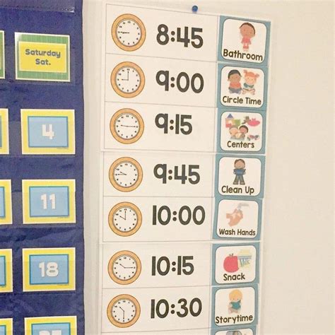 Educators can use this Visual Schedule as a handy tool to help children anticipate what's comi ...
