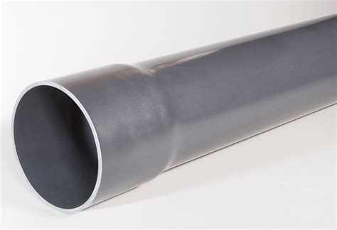 PVC Kabelschutzrohr mit Klebemuffe DN 140/4,1 Länge 6m VE 228 m ...