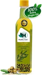Healthy Roots Extra Virgin Olive Oil 1L - From Spain- 1 Litre Cold ...