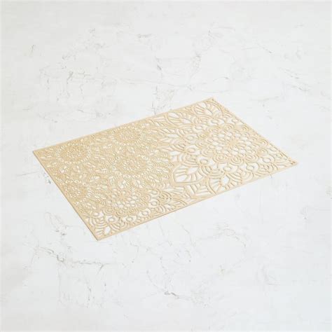 Buy Cinder Orchid PVC Cut-Work Placemat from Home Centre at just INR 299.0