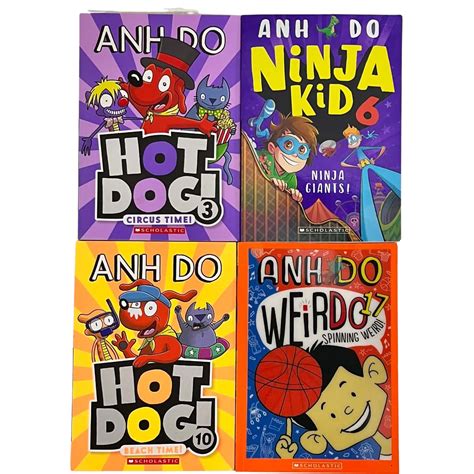 Anh Do Hot Dog 3, Hot Dog 10, Ninja Kid 6 & Weirdo 17(s)