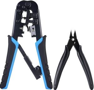 Corslet RJ45 Crimping Tool Kit Ethernet Crimp Tool 6P/8P-RJ11 RJ12 ...