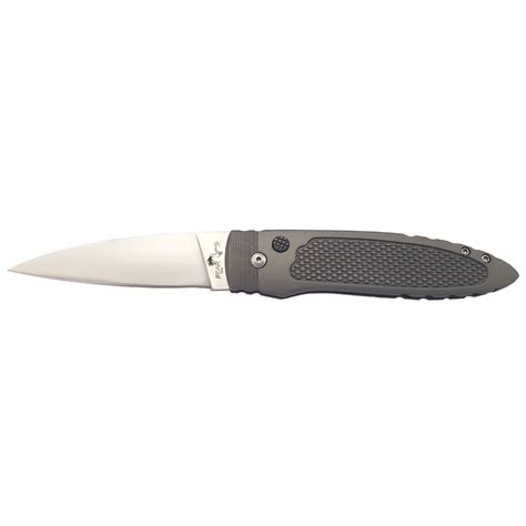 Bear and Son Cutlery Bold Action VIII 2.5 inch Automatic Knife - Silver ...