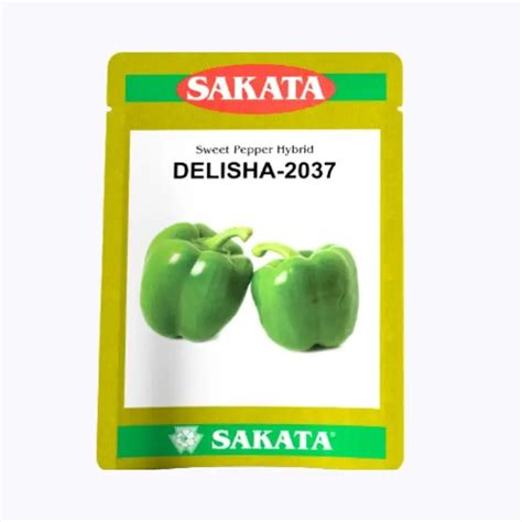 Shop Sakata Delisha-2037 Sweet Pepper Seeds Online: Grow Quality Caps...