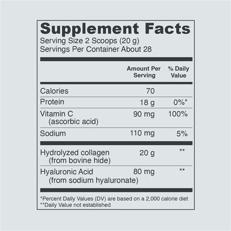 Vital Proteins Collagen Peptides Powder with Hyaluronic Acid and ...