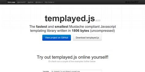 Image result for JavaScript Template Model