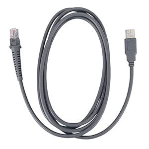 BIG BOOM ® 2X(1 X USB A Male to RJ45 Cable 7ft 2M for Symbol Barcode ...