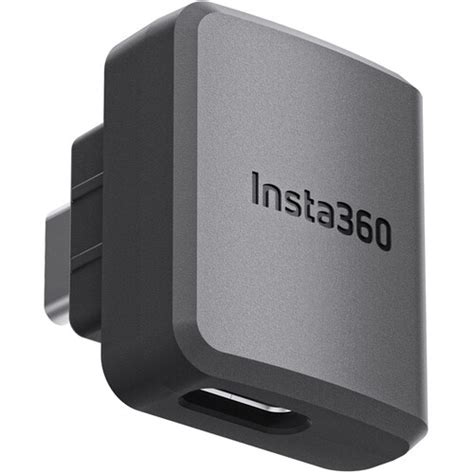 Insta360 Horizontal Microphone Adapter For One Rs | Imaginext