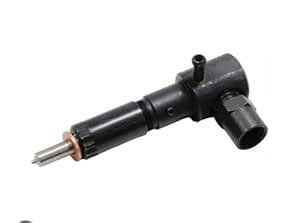 Diesel Fuel Injector Nozzle, L-Shaped Design, Black Metal Construction ...