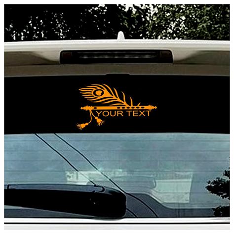indnone® Customer Car Name God Sticker for Car Vinyl Decal Sticker for ...