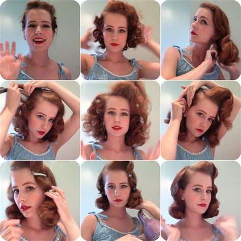 Image result for Pin Curls Tutorial