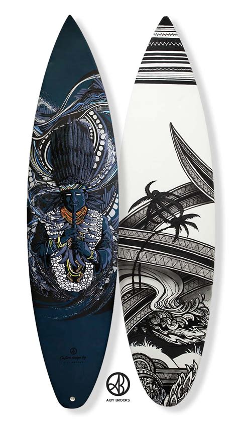 Surfboard Paint Designs
