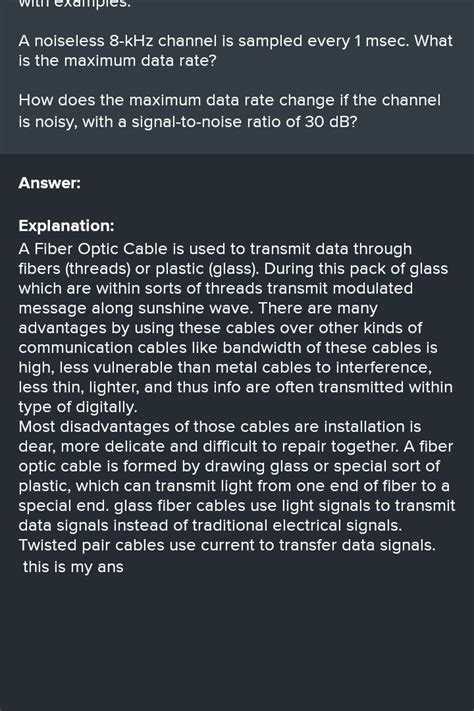 What are the advantages of fiber optics over copper as a transmission ...