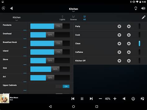 Control4 App 的图像结果