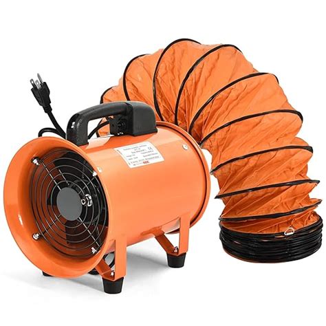 YITAHOME Exhaust Fan 8 Inch, Utility Blower Extractor Fan High Velocity ...
