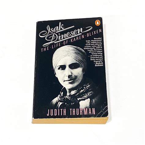 Vintage Biography of Isak Dinesen Aka Karen Blixen - Classic Retro Book ...