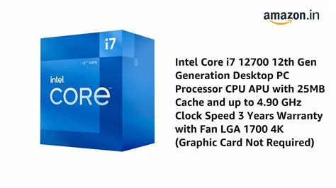 Intel 12th Generation Core i7-12700 CPU Review - STG Play