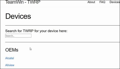 Image result for Install TWRP Recovery