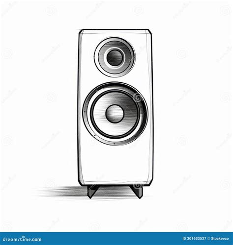 Speaker Drawing Stock Image | CartoonDealer.com #29828191