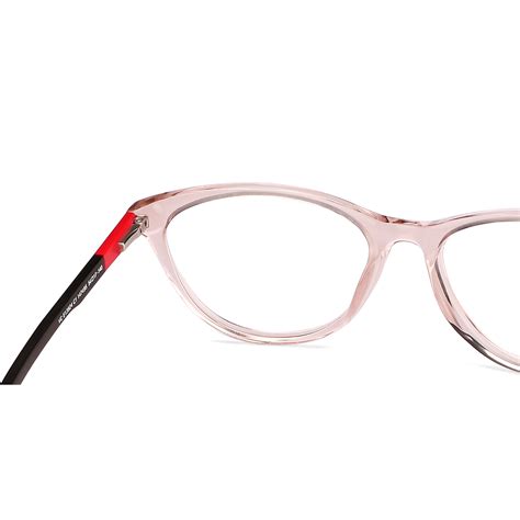 Buy Brown Transparent Red Brown Full Rim Cat Eye Vincent Chase Classic ...