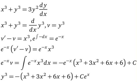 怎么解这个一阶非线性微分方程_百度知道