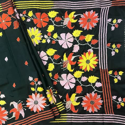 Kantha Sarees GG AK-1-26-164 – Pratha by Kavita Koparkar
