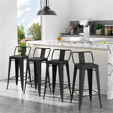 Modern Bar Stools In Black at Sara Swasey blog