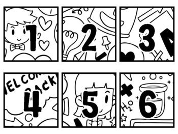 Back To School Classroom Calendar Set, Back To School Calendar ...