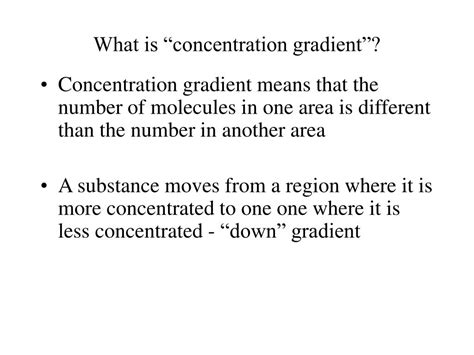 Image result for What Is Concentration Gradient