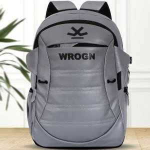 WROGN EXTRA LARGE 38 L HIGH QUALITY LEATHER EXPANDABLE LAPTOP BACKPACK ...