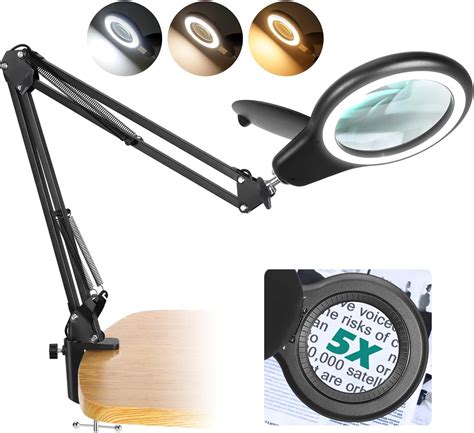 Buy ಲೈಟ್ ಅಂಡ್ ಸ್ಟ್ಯಾಂಡ್ ನೊಂದಿಗೆ ಟಾಮ್ ಸೂ ಮ್ಯಾಗ್ನಿಫೈಯಿಂಗ್ ಗ್ಲಾಸ್, 5 ಎಕ್ಸ್ ...