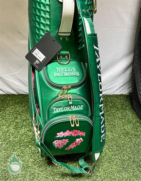 New Rare 2023 TaylorMade Masters Season Opener Staff Golf Bag Augusta ...