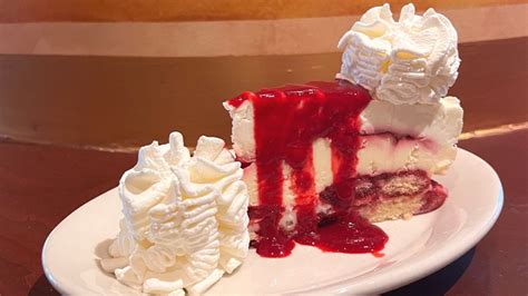 Image result for Cheesecake Factory Lemon Raspberry Cheesecake