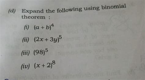 Image result for Expand Using Binomial Theorem Calculator