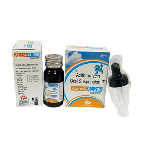 AZICOT-XL 200 SUSPENSION Tescot Pharma