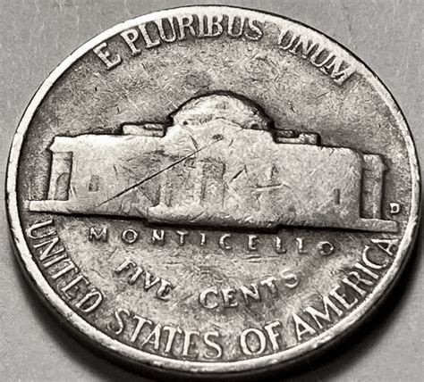 1948 D Jefferson Nickels - For Sale, Buy Now Online - Item #644526