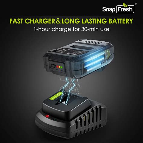 Buy SnapFresh Cordless String Trimmer - Electric Trimmer Battery ...