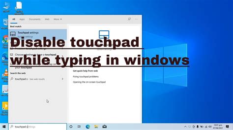 Image result for Disable Touchpad When Typing