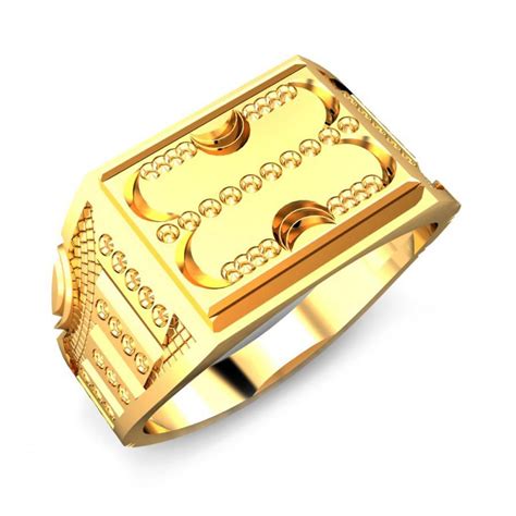 Buy Candere By Kalyan Jewellers 22k (916) BIS Hallmark Yellow Gold Ring ...