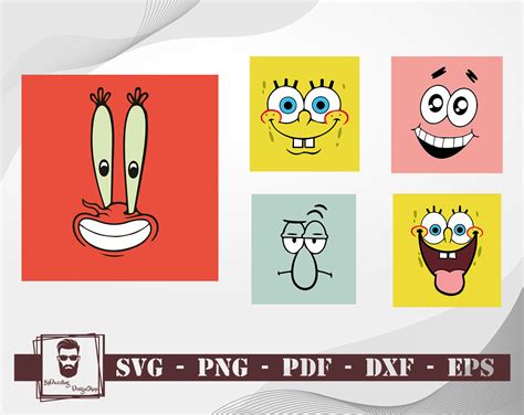 Spongebob Squarepants Funny Face With Quotes