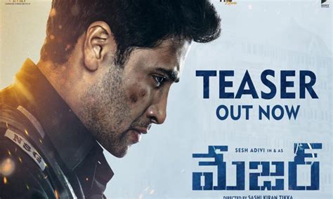 Major teaser: Adivi Sesh brings out his patriotic side through his new ...