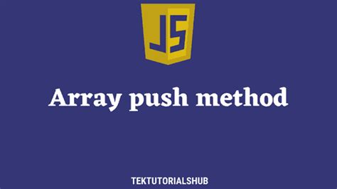 Image result for Push Method. JavaScript