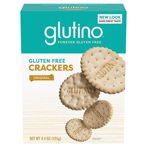 Glutino Gluten Free Original Crackers, 4.4 oz. - Crispy, Crunchy ...