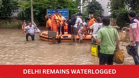 Delhi: Water level recedes, but city remains waterlogged; ITO, Rajghat ...