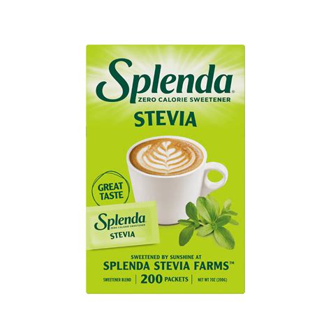 Splenda Stevia Sweetener Packets - 200 Count, Easy to Use - Walmart.com