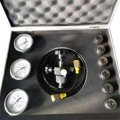 Buy DNYSYSJ Hydraulic Nitrogen Accumulator Nitrogen Charging Kit ...
