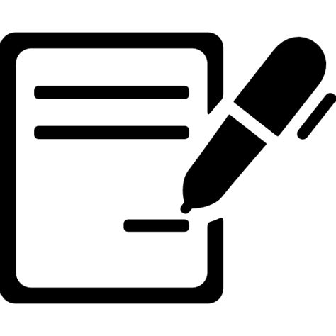 Assinatura de contrato - ícones de o negócio grátis