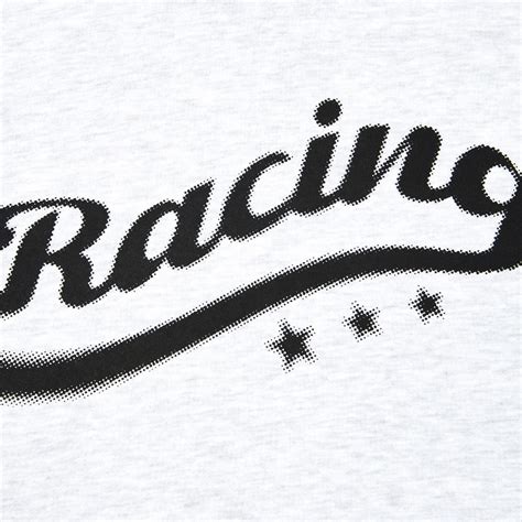 LUVISTRUE × atmos pink RC RACING HOODIE GRAY（ラブイズトゥルー × アトモスピンク RC ...