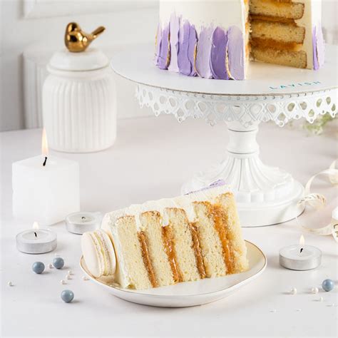 Spatula Painted Cake – Lavish Patisserie