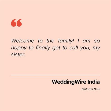 90 Sweet & Heart Warming Sister Marriage Quotes